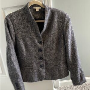 Heather Gray Structured Blazer